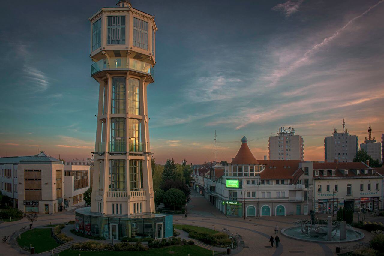 Siófok víztorony pihenj itt